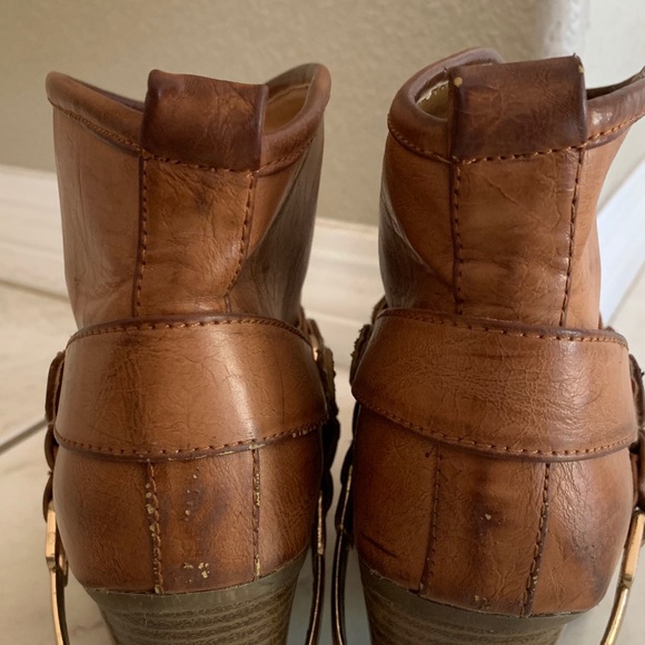 Rustic Cowboy Ankle Booties - Picture 4 of 6